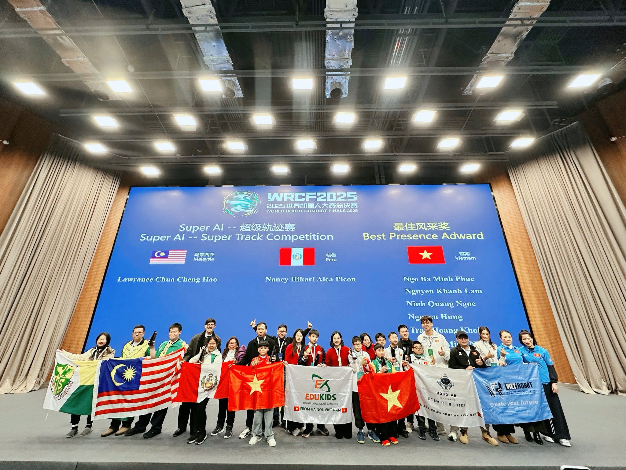 Đội Inova ROBOLAB dự World Robot Contest Finals 2025 với robot AI